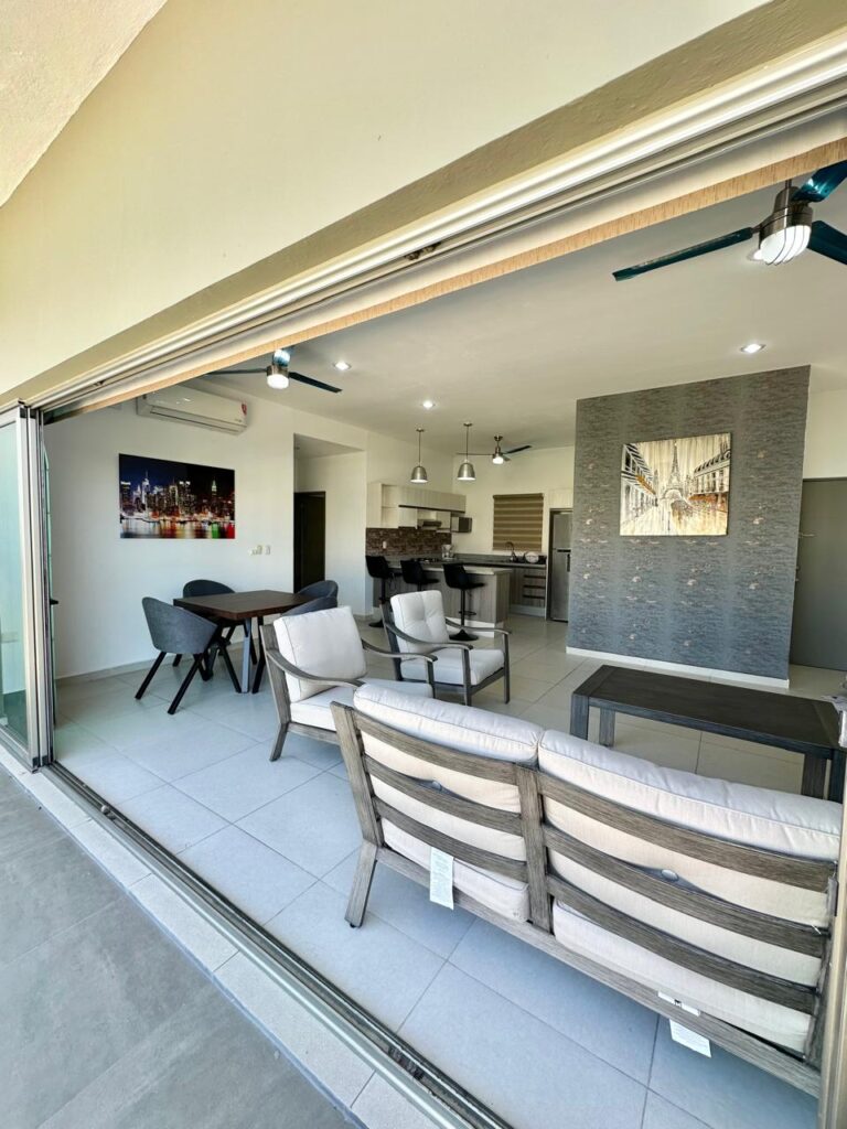 Vista principal del departamento en venta en colonia Alameda Mazatlán